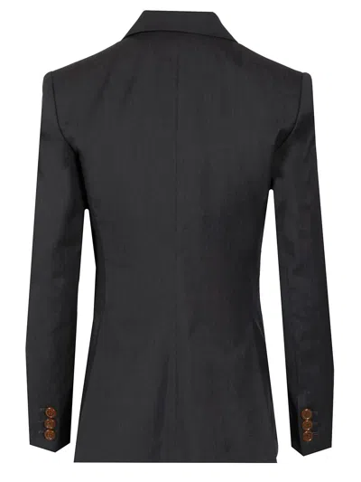 Vivienne Westwood Single-breasted Blazer Jackets Black In Black