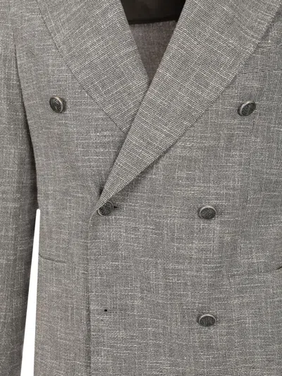 Tagliatore Single-breasted Jacket Jackets Grey
