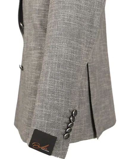 Tagliatore Single-breasted Jacket Jackets Grey