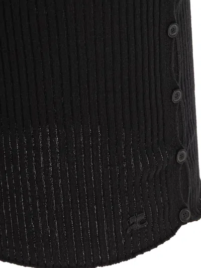 Courrèges Skirts In Black
