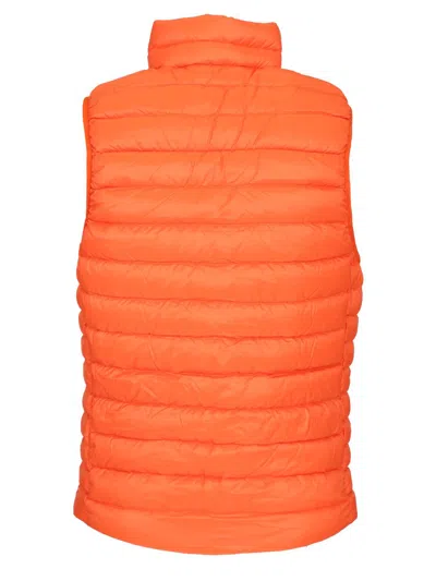 Patagonia Sleeveless Drawstring Down Jacket Coats Orange