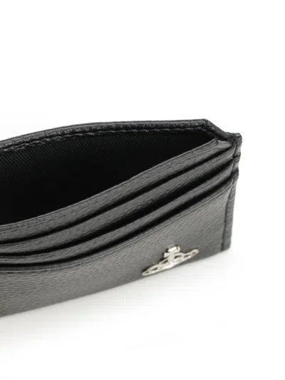 Vivienne Westwood Slim Wallets Black