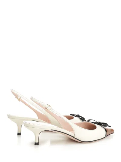 Valentino Slingback-pumps Bepointy 45 Aus Leder
