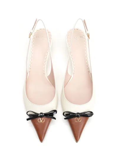 Valentino Slingback-pumps Bepointy 45 Aus Leder