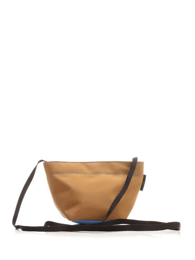 Herve Chapelier Small Cross Body Bag Handbags Beige