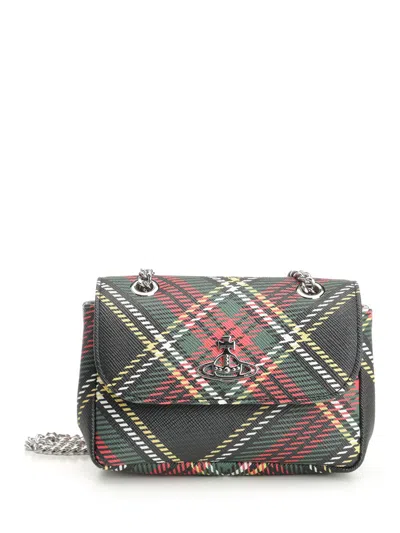 Vivienne Westwood Small Purse Chain Crossbody Bags Multicolor