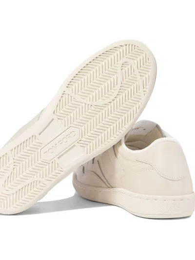 Tom Ford Round Head Lacing Low-cut Casual Sneakers