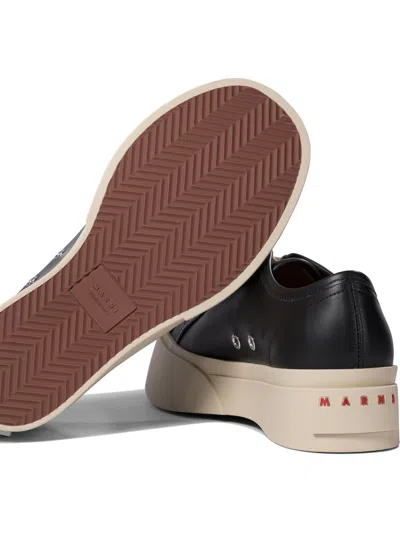 Marni Pablo Leather Sneakers In Seven Women