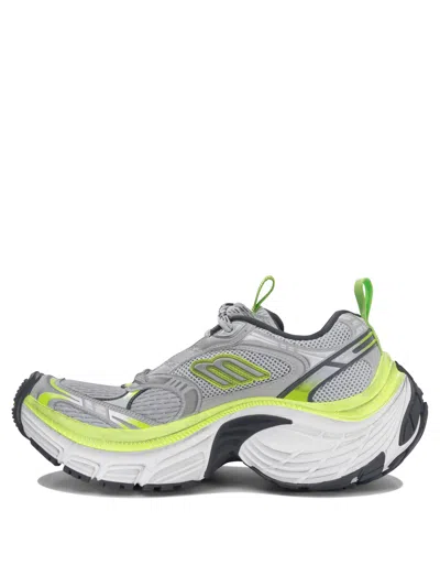 Balenciaga Multicolor Mesh And Rubber 6xl Sneakers