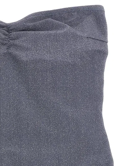 Mc2 Saint Barth Soleil One-piece Swimsuit In Gray