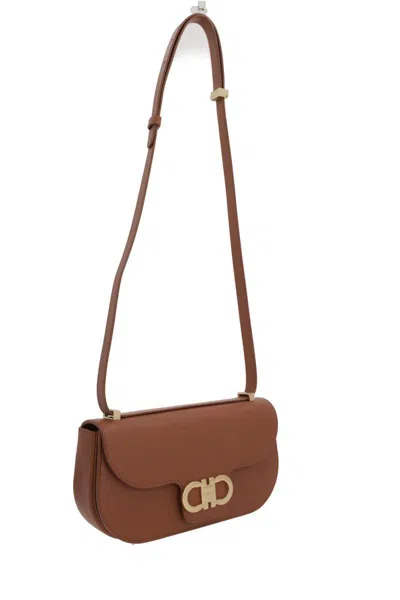 Ferragamo Double Gancini Mini Crossbody Bag