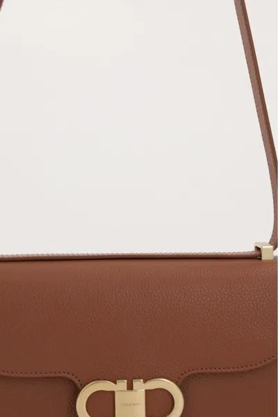 Ferragamo Double Gancini Mini Crossbody Bag