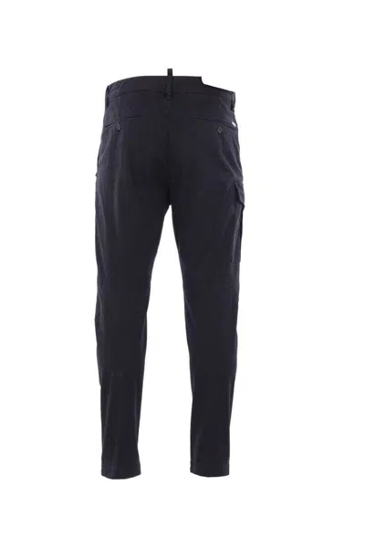 Dsquared2 Cotton Cargo Pant Trousers With Multiple Pockets