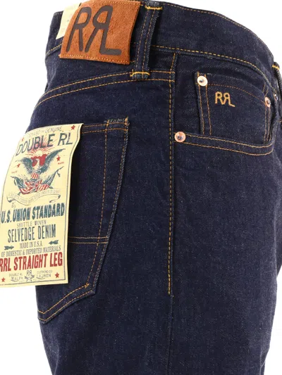 Rrl By Ralph Lauren Straight-leg Jeans In Blue