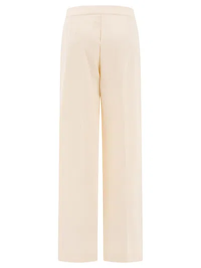 Max Mara Straight-leg Trousers White