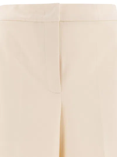 Max Mara Straight-leg Trousers White