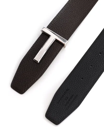 Tom Ford T Belts White