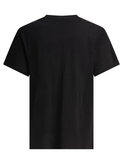 Alexander Mcqueen Logo Print Crewneck T-shirt In Black