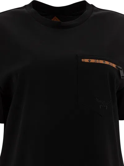 Mcm Women's T-shirts In Black