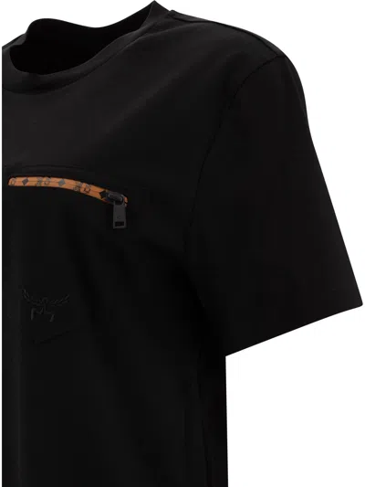 Mcm Women's T-shirts In Black