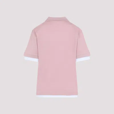 Prada Logo-embroidered Polo T-shirt