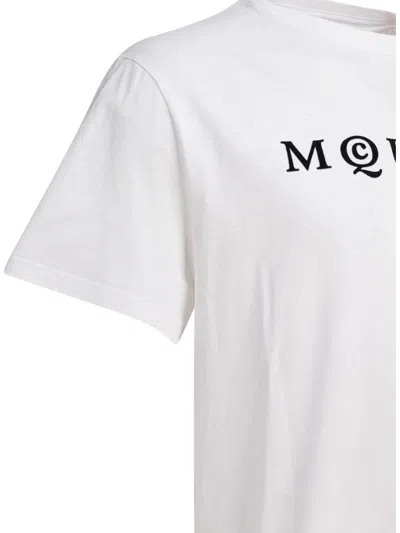 Alexander Mcqueen Logo Cotton T-shirt