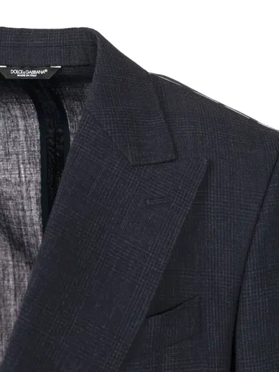 Dolce & Gabbana Tailored Blazer Jackets Multicolor In Black