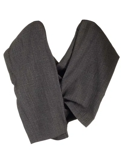 Balenciaga Tailored Wool Trouser Top Tops Black