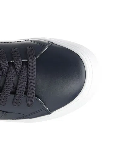 Philippe Model Temple Logo-patch Sneakers In Black