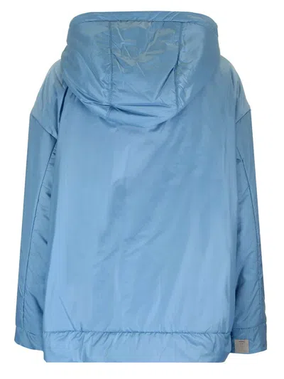 Max Mara The Cube Light-blue Polyester Padded Jacket