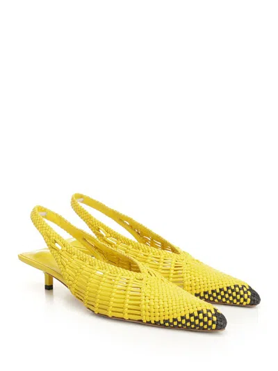 Jacquemus The Cubisto Bananas Pumps Yellow