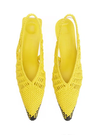 Jacquemus The Cubisto Bananas Pumps Yellow