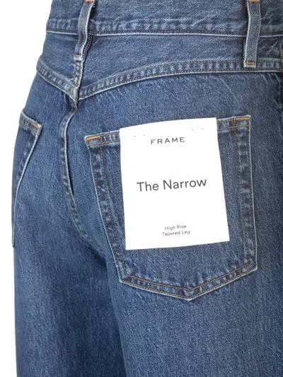 Frame The Narrow Jeans In Blue