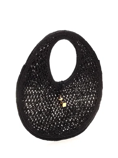 Jacquemus Le Rond Spiaggia Shoulder Bag In Raffia