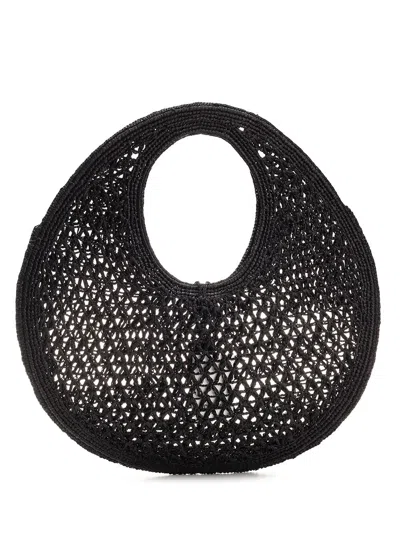 Jacquemus Le Rond Spiaggia Shoulder Bag In Raffia