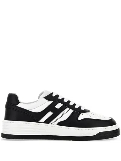 Hogan H630 Sneakers With Rubber Sole And Perforated Detailing In Multi