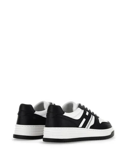 Hogan H630 Sneakers With Rubber Sole And Perforated Detailing In Multi
