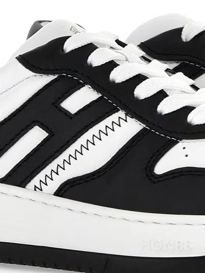 Hogan H630 Sneakers With Rubber Sole And Perforated Detailing In Multi