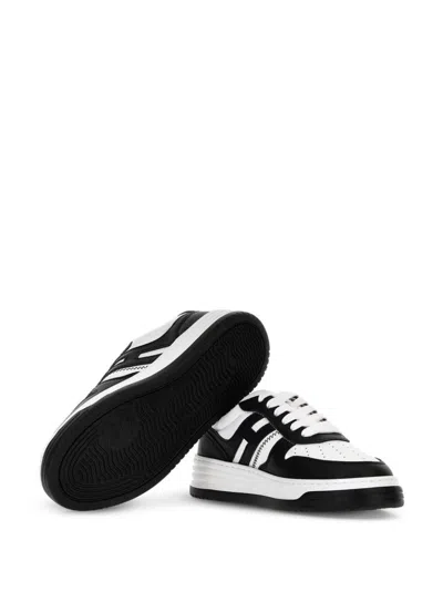 Hogan H630 Sneakers With Rubber Sole And Perforated Detailing In Multi