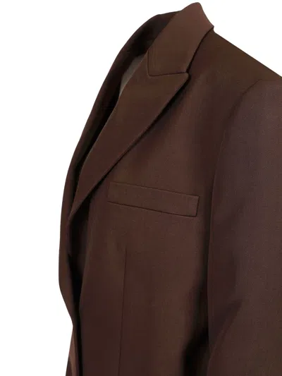 Off-white Toybox Jackets Brown