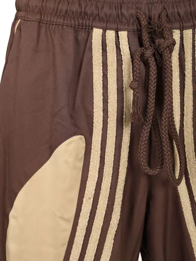 Adidas X Song For The Mute Trackpants Adidas Song For The Mute Trousers Brown In Brown