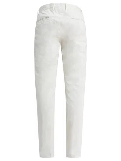 Incotex Slacks Straight-leg Casual Pants In White