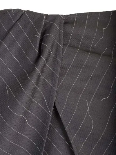 Off-white Off White "pinstripe Twist" Skirt