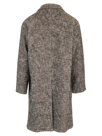 Tagliatore Unlined Tweed Coat Coats Grey