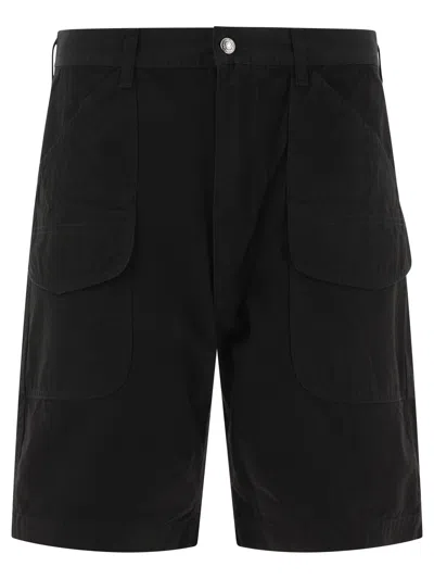 Orslow Utility-pocket Shorts In Black