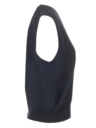 Maison Margiela V-neck Knitted Vest