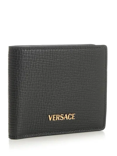 Versace Myth Wallets Black