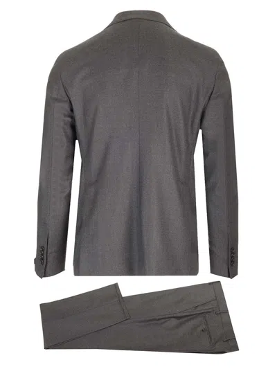 Tagliatore Vesuvio Dresses Grey In Gray