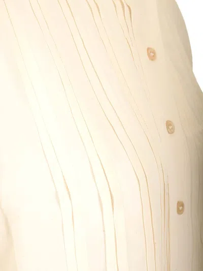 Isabel Marant Viscose Shirt Tops Beige In Neutral