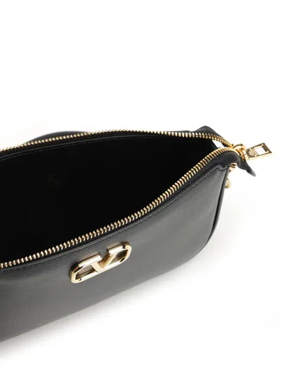 Valentino Vlogo Handbags Black